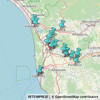 Mappa Via Vincenzo Gioberti, 56127 Pisa PI, Italia (12.98875)