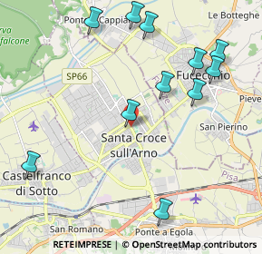 Mappa Via Elsa Morante, 56029 Santa Croce sull'Arno PI, Italia (2.45091)