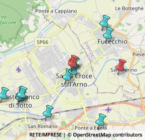 Mappa Via Elsa Morante, 56029 Santa Croce sull'Arno PI, Italia (2.37)