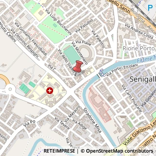 Mappa Via Campo Boario, 17, 60019 Senigallia, Ancona (Marche)
