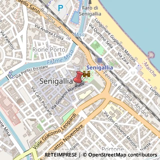 Mappa Via Marchetti, 98, 60019 Senigallia, Ancona (Marche)