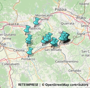 Mappa Piazza Padre Pio, 56029 Santa Croce sull'Arno PI, Italia (10.4455)