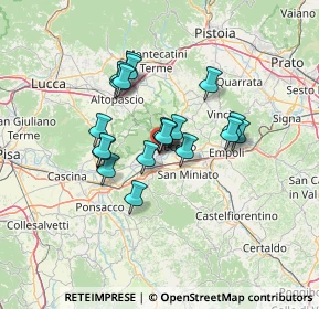 Mappa Piazza Padre Pio, 56029 Santa Croce sull'Arno PI, Italia (10.3455)
