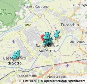 Mappa Piazza Padre Pio, 56029 Santa Croce sull'Arno PI, Italia (0.97091)