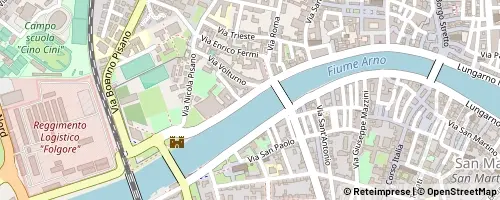 Mappa Pisa