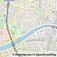 Mapa Pisa