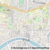Mapa Pisa