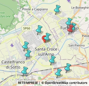 Mappa Viale della Libertà, 56029 Santa Croce sull'Arno PI, Italia (2.30833)