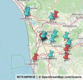 Mappa Via Borgo Stretto, 56127 Pisa PI, Italia (14.40222)