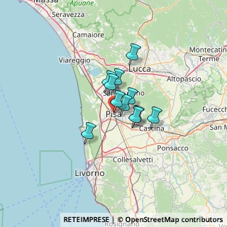 Mappa Piazza S. Omobono, 56126 Pisa PI, Italia (7.51273)
