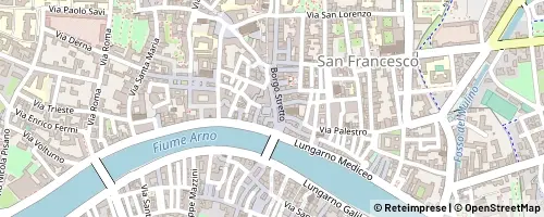 Mappa Pisa