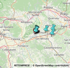 Mappa Via I Settembre, 56029 Santa Croce sull'Arno PI, Italia (4.314)