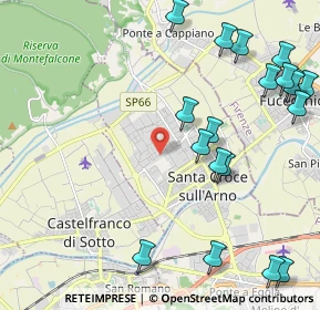 Mappa Via I Settembre, 56029 Santa Croce sull'Arno PI, Italia (2.892)