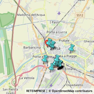 Mappa Largo Padre Renzo Spadoni, 56126 Pisa PI, Italia (1.9475)