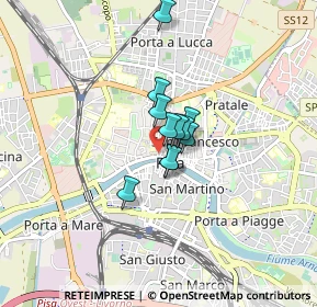 Mappa Lungarno Antonio Pacinotti, 56125 Pisa PI, Italia (0.45636)