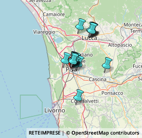 Mappa Lungarno Antonio Pacinotti, 56125 Pisa PI, Italia (8.22579)