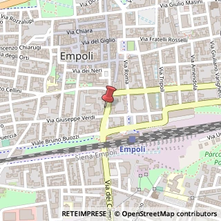 Mappa Via Mario Fabiani, 32, 50053 Empoli, Firenze (Toscana)