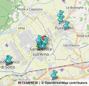 Mappa Via XI Febbraio, 56029 Santa Croce sull'Arno PI, Italia (2.026)