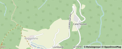 Mappa Castel San Niccolò