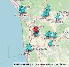 Mappa Via Lorenzo Mossa, 56127 Pisa PI, Italia (15.4565)