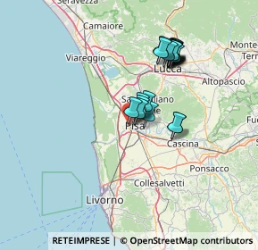 Mappa Piazzale dello Sport, 56122 Pisa PI, Italia (11.9135)