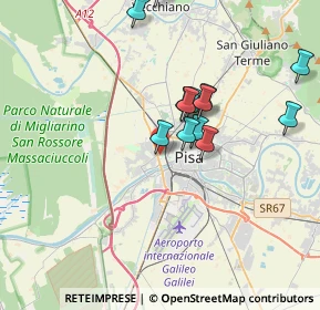 Mappa Piazzale dello Sport, 56122 Pisa PI, Italia (4.43938)