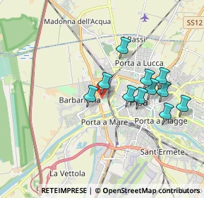 Mappa Piazzale dello Sport, 56122 Pisa PI, Italia (1.68909)