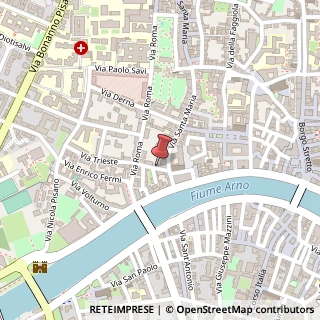 Mappa Via Trento, 16, 56126 Pisa, Pisa (Toscana)