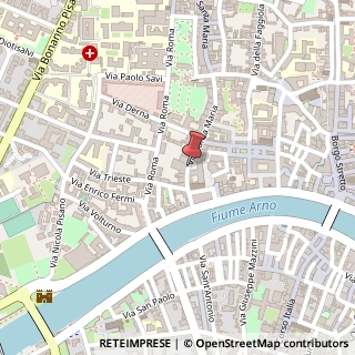 Mappa Via Santa Maria, 25, 56126 Pisa, Pisa (Toscana)