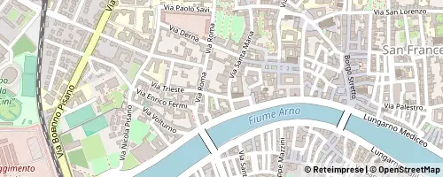 Mappa Pisa