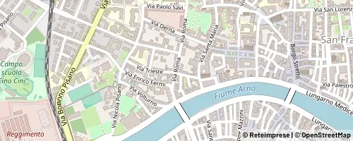 Mappa Pisa