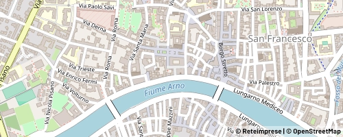 Mappa Pisa
