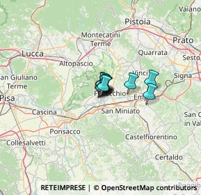 Mappa Via S. Tommaso, 56029 Santa Croce sull'Arno PI, Italia (4.251)