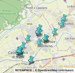 Mappa Via S. Tommaso, 56029 Santa Croce sull'Arno PI, Italia (1.978)