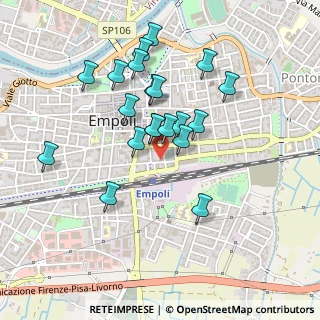 Mappa Via B. Ricasoli, 50053 Empoli FI, Italia (0.4245)