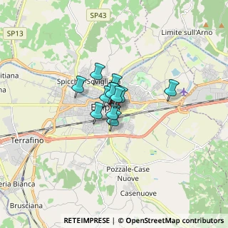 Mappa Via B. Ricasoli, 50053 Empoli FI, Italia (0.8025)