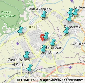 Mappa Via Privata Pietro Cerrini, 56029 Santa Croce sull'Arno PI, Italia (2.24083)