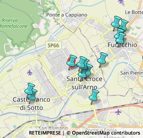 Mappa Via Privata Pietro Cerrini, 56029 Santa Croce sull'Arno PI, Italia (2.00929)