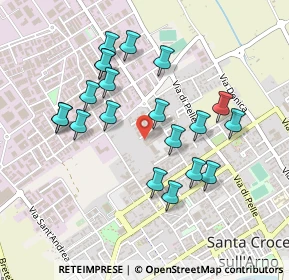 Mappa Via Privata Pietro Cerrini, 56029 Santa Croce sull'Arno PI, Italia (0.458)