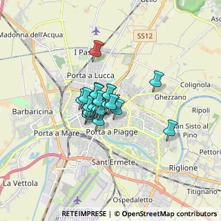 Mappa Via delle Trincere, 56127 Pisa PI, Italia (0.9505)