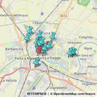Mappa Via delle Trincere, 56127 Pisa PI, Italia (1.335)