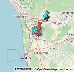 Mappa Via Ferruccio Giovannini, 56017 San Giuliano Terme PI, Italia (7.83)