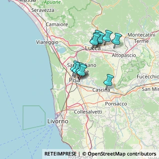 Mappa Via Ferruccio Giovannini, 56017 San Giuliano Terme PI, Italia (10.01333)