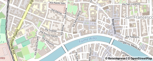 Mappa Pisa