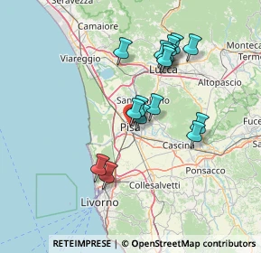 Mappa Via Sant'Orsola, 56127 Pisa PI, Italia (12.87375)