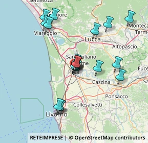 Mappa Via Sant'Orsola, 56127 Pisa PI, Italia (14.08)