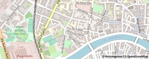 Mappa Pisa