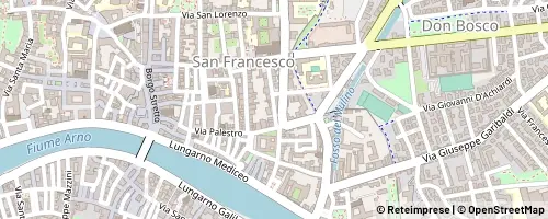 Mappa Pisa