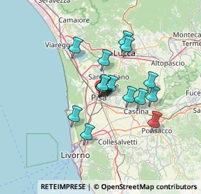 Mappa Via Giovanni di Simone, 56127 Pisa PI, Italia (9.93625)