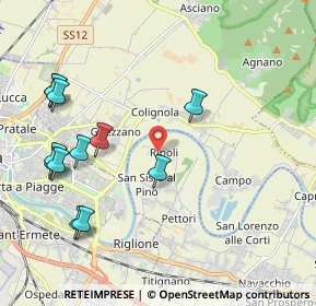 Mappa Via Nuova, 56023 Cascina PI, Italia (2.41167)